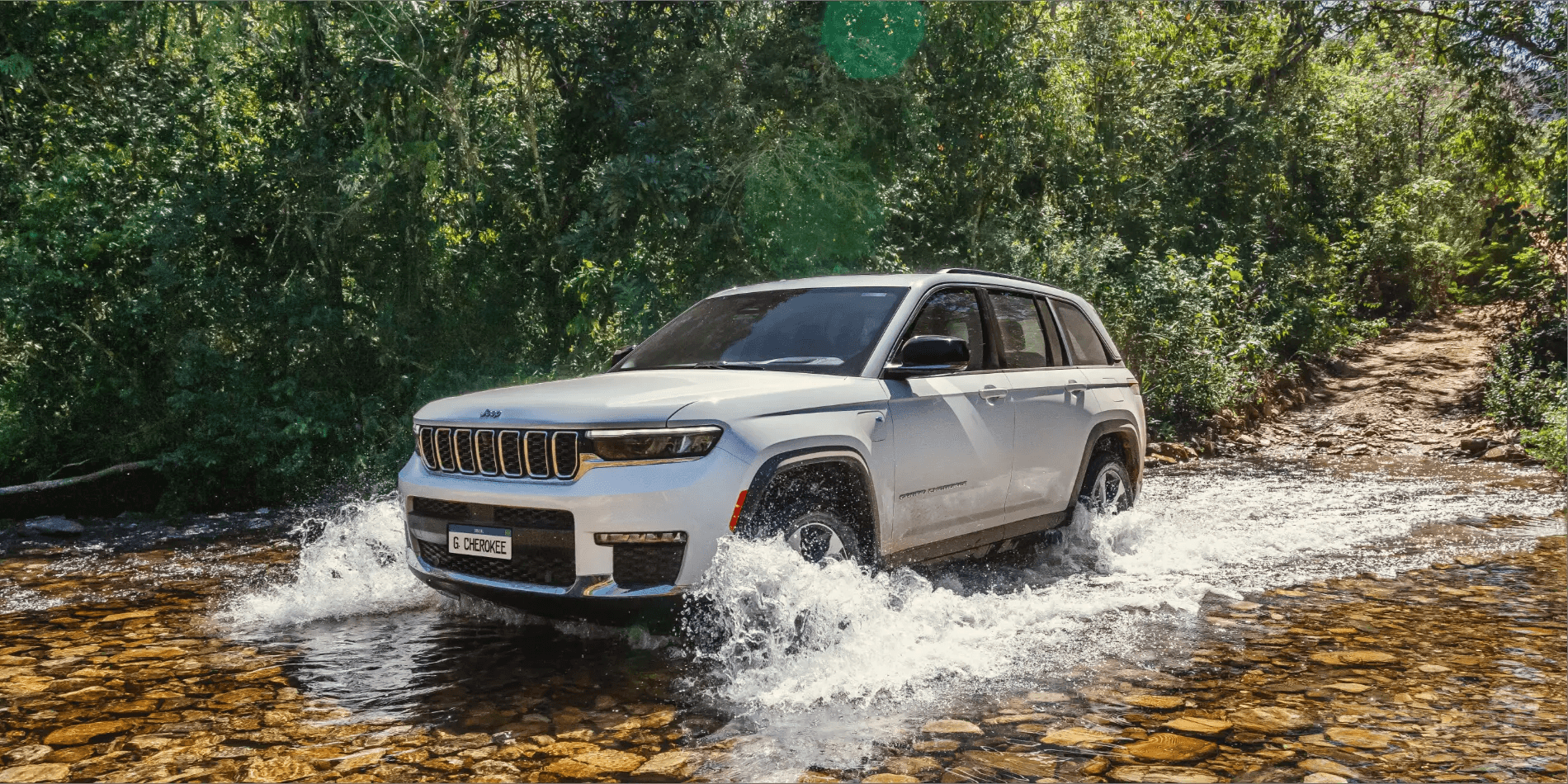 Farol de LED do Jeep Commander