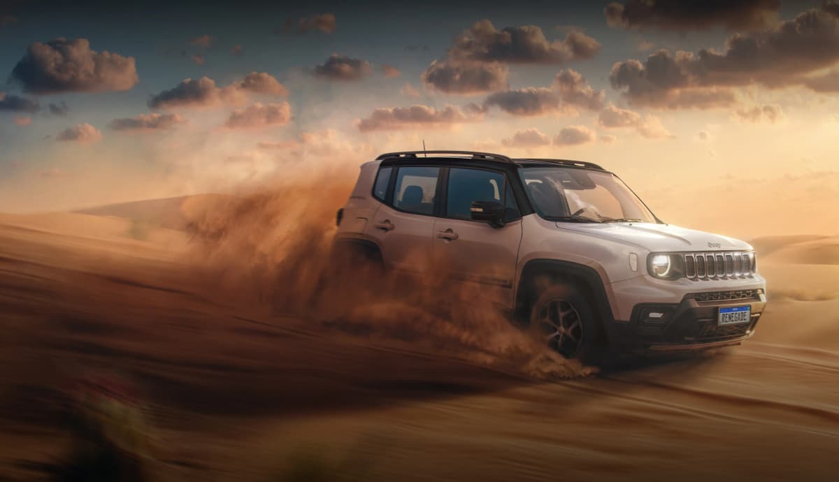 Foto ambientada Jeep Renegade